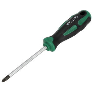 Wkrętak Phillips PH2x100mm CrV STALCO S-12336
