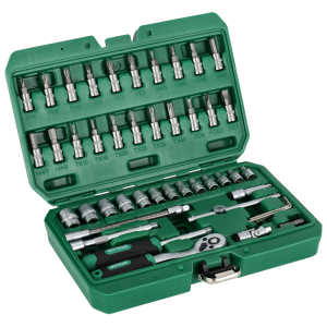 Zestaw kluczy nasadowych 48 elementów S-54015