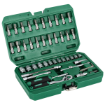 Zestaw kluczy nasadowych 48 elementów S-54020
