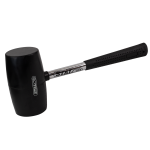 Młotek gumowy 90mm trzonek metalowy STALCO S-19590