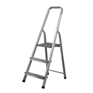 Drabina domowa 120kg 4 stopnie aluminiowa STALCO S-40514