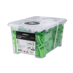 Klipsy 3mm do systemu No 3 opakowanie box 130szt. STALCO PERFECT S-75244