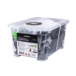 Zestaw system No 4 klips/pokrętło do fugi 2mm opakowanie box 100/50szt. STALCO PERFECT S-75253