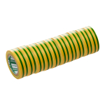 Taśma izolacyjna 15mm x 10m żółto-zielona STALCO S-38635