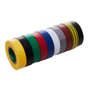 Taśma izolacyjna 19mm x 20m mix kolorów STALCO S-38740