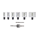 Zestaw otwornic bimetal dla elektryka SYSTEM CLIC 9elem. STALCO PERFECT S-70780