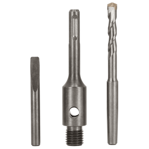 Adapter do otwornic diamentowych SDS plus 100mm + wiertło centrujące 8x120mm