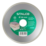 Tarcza diamentowa pełna 230mm glaz. STALCO S-30223