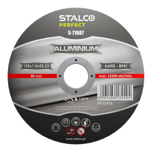 Tarcza do cięcia aluminium