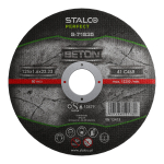 Tarcza do cięcia betonu - płaska 115mmx3,0 STALCO PERFECT S-71633