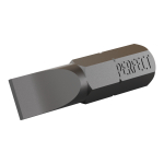 Końcówka bit 1/4” - płaska sl 0,6x4,5x25mm do wkręt. (10szt) STALCO PERFECT S-66121