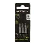 Końcówka bit 1/4” - blister PH3x25mm (3szt) STALCO PERFECT S-66345
