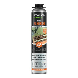 Klej murarski pistoletowy KMU 62 750ml STALCO PERFECT S-64662