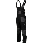 Spodnie ogrodniczki BASIC LINE czarny 4XL STALCO S-51040