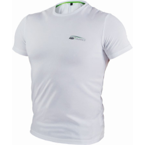 T-shirt męski LUCKY M biały L STALCO PERFECT S-78619