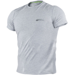 T-shirt męski LUCKY M szary 2XL STALCO PERFECT S-78663