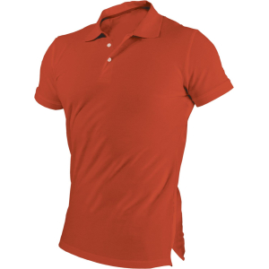 Koszulka polo męska GARU czerwony 2XL STALCO S-44665