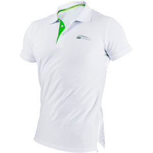 Koszulka polo męska NATURE M biały L STALCO PERFECT S-78559