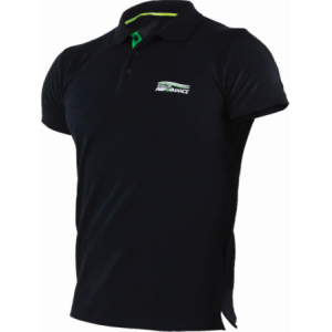 Koszulka polo męska NATURE M czarny L STALCO PERFECT S-78569
