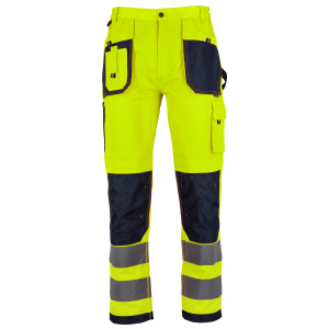 Spodnie robocze ostrzegawcze BASIC NEON LINE żółty L STALCO S-51644