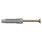 Kołek rozporowy uniwersalny z wkrętem RXS-8/4.5X50 nylon (50/600) STALCO PERFECT RXS0845050