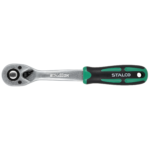 Grzechotka odgięta 3/8″ 72 zęby 195mm STALCO S011154728