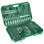 Zestaw kluczy nasadowych i narzędzi 1/4”+3/8”+1/2” 237 elem opakowanie BMC STALCO S011100237
