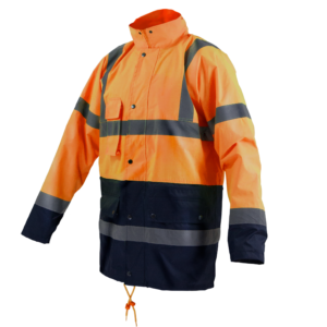 Kurtka ocieplana ostrzegawcza męska FLASH 5in1 pomarańczowy 2XL STALCO S090700007