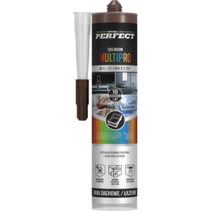 Silikon neutralny Multi-Pro brązowy 280ml STALCO PERFECT S-64818