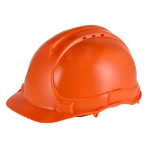 Hełm ochronny przemysłowy HELIUS pomarańczowy STALCO S-42061