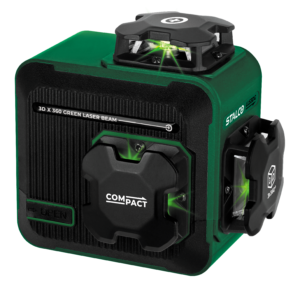 Laser krzyżowy 3D LLS3DG zielony STALCO S058597004