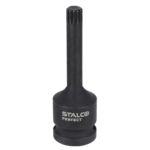 Klucz trzpieniowy na nasadce udarowy 1/2” CrMo SPLINE M17x78mm STALCO PERFECT S-85970