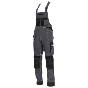 Spodnie ogrodniczki ALLROUND LINE szary 2XL STALCO S-44451