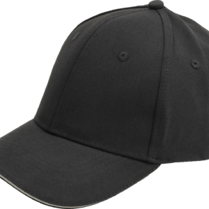 Czapka z daszkiem męska JACOB czarny ONE SIZE STALCO PERFECT S-79084