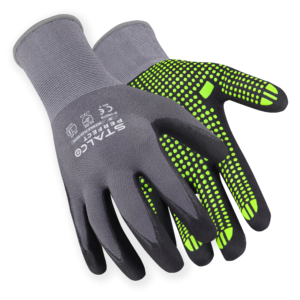 Rękawice nylonowe NITRILE FLEX DOTS