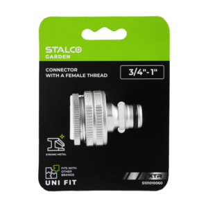 Przyłącze z gwintem wewnętrznym 3/4″ - 1″ XTR STALCO GARDEN S101010060