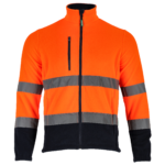 Bluza polarowa ostrzegawcza BASIC NEON LINE pomarańczowy 4XL STALCO S-51726