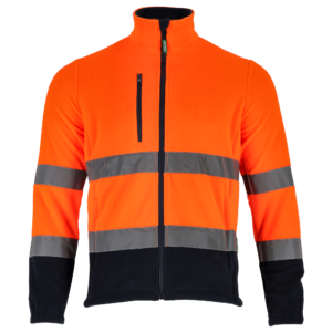 Bluza polarowa ostrzegawcza BASIC NEON LINE pomarańczowy 4XL STALCO S-51726