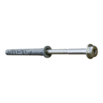 Kołek rozporowy ramowy wkręt A4/316 Hex 13/T40 TXKA4 10x120 nylon (100/1200) STALCO PERFECT TXKA410120