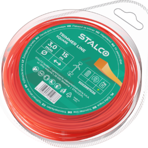 Żyłka tnąca kwadratowa Square 3,0mm x 15m STALCO S053997026