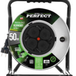 Przedłużacz bębnowy HEAVY LINE 50m,16A,3x2,5mm STALCO PERFECT S-75704