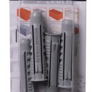 Koszulka kołka rozporowego uniwersalnego nylon BRX-10x50 blister (8) 1/12/72 STALCO PERFECT BRX10050