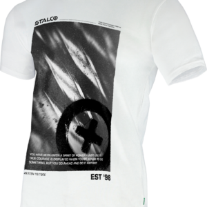 T-shirt męski BONO STINGER biały XS STALCO S090644504