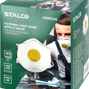 Półmaska filtrująca z zaworkiem FFP1 FERGUS STALCO S094247235