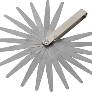 Szczelinomierz 20 listków (0.05 - 1.0 mm) stal nierdzewna STALCO S010510220