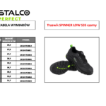 Półbut SPINNER LOW S3S czarny roz.41 STALCO PERFECT S092211308