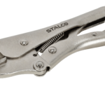 Szczypce spawalnicze zatrzaskowe szerokie szczęki 200mm STALCO S011914301