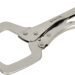 Szczypce spawalnicze klamrowe, zatrzaskowe, wahliwe końcówki, typ "C" 280mm STALCO S011914305