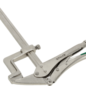Szczypce spawalnicze zatrzaskowe samonastawne 200mm STALCO S011914314