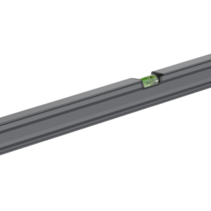 Poziomnica VSERIES 150 cm, antracyt 2 libelle pionu STALCO PERFECT S010265536